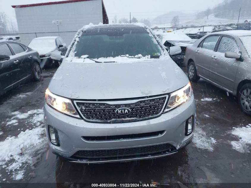 2014 Kia Sorento Sx V6 VIN: 5XYKWDA76EG532638 Lot: 40933804