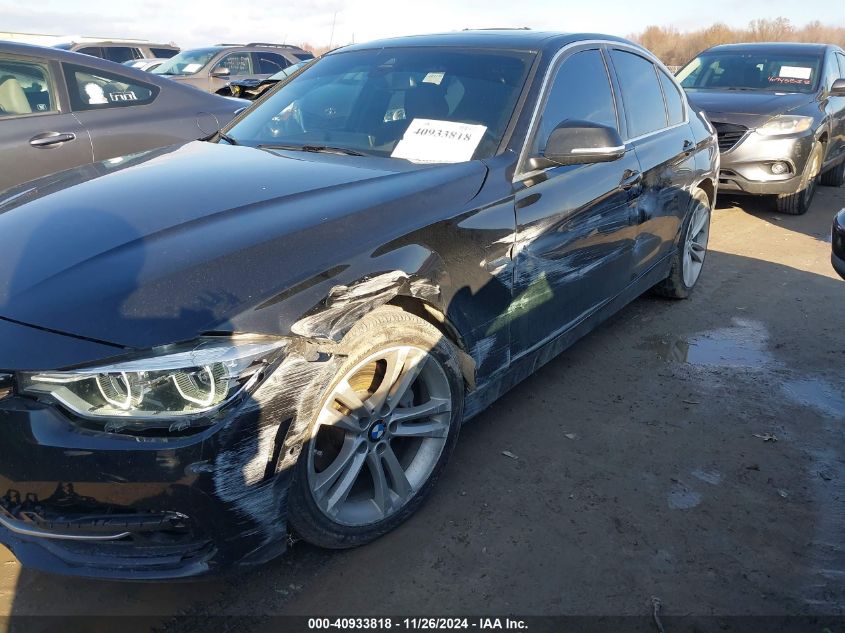 2016 BMW 340I VIN: WBA8B7G53GNU36956