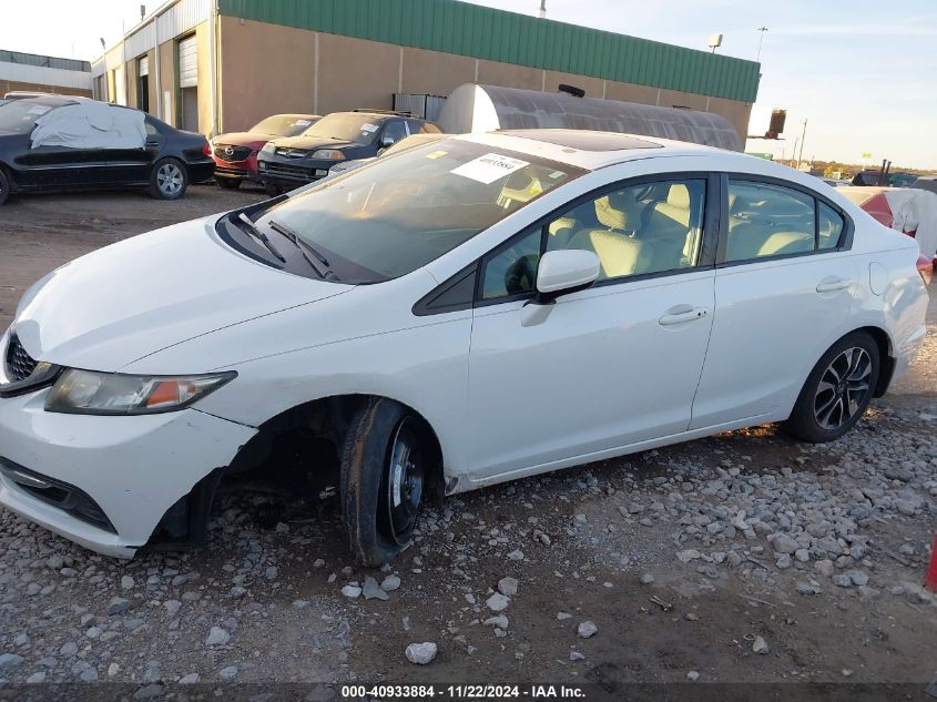 2014 HONDA CIVIC VIN: 19XFB2F88EE031010