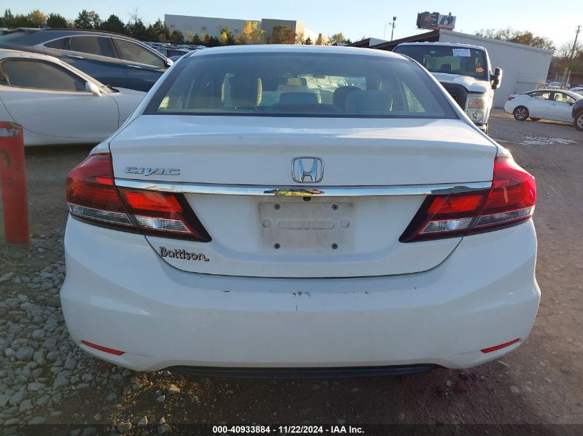 2014 HONDA CIVIC VIN: 19XFB2F88EE031010
