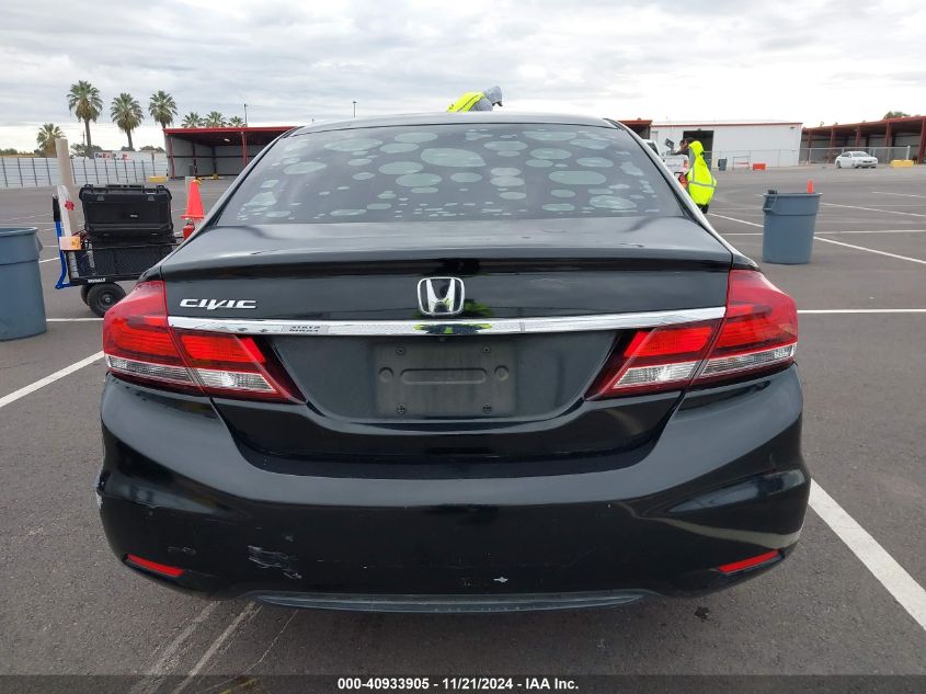 2013 Honda Civic Lx VIN: 2HGFB2F57DH518208 Lot: 40933905