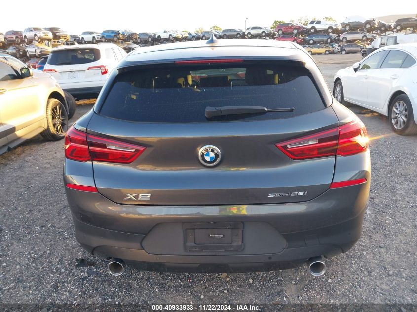 2019 BMW X2 Sdrive28I VIN: WBXYJ3C50K5N51238 Lot: 40933933