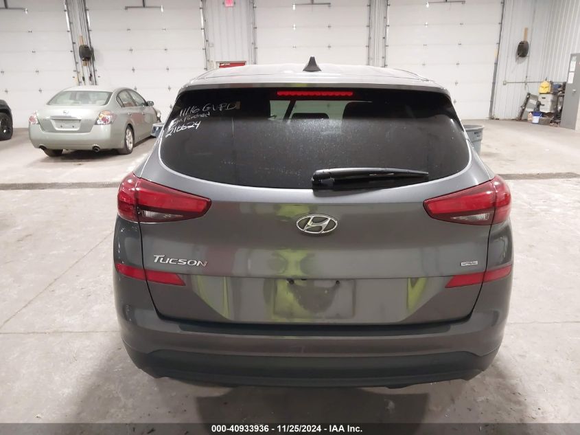 VIN KM8J2CA4XMU325220 2021 Hyundai Tucson, SE no.16