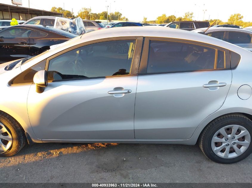 2013 Kia Rio Lx VIN: KNADM4A32D6158779 Lot: 40933963