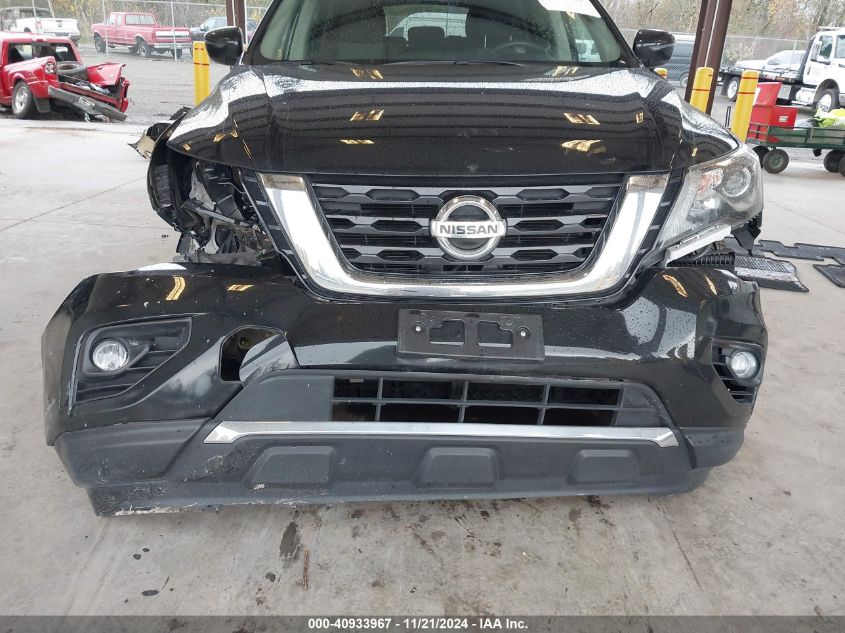 2019 Nissan Pathfinder Sv VIN: 5N1DR2MM1KC606209 Lot: 40933967