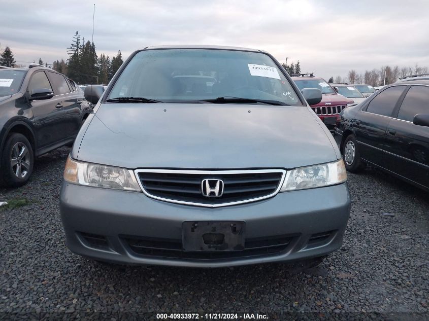 2002 Honda Odyssey Ex VIN: 2HKRL18612H574254 Lot: 40933972