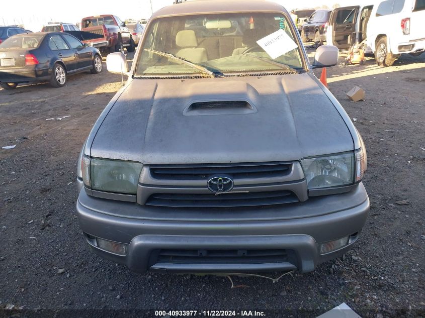 2002 Toyota 4Runner Sr5 V6 VIN: JT3GN86RX20254956 Lot: 40933977