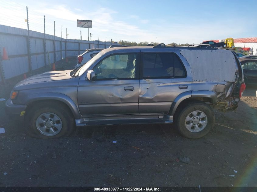 2002 Toyota 4Runner Sr5 V6 VIN: JT3GN86RX20254956 Lot: 40933977