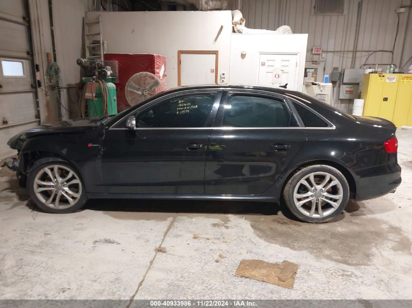 2014 Audi S4 3.0T Premium Plus VIN: WAUBGAFL8EA165661 Lot: 40933986