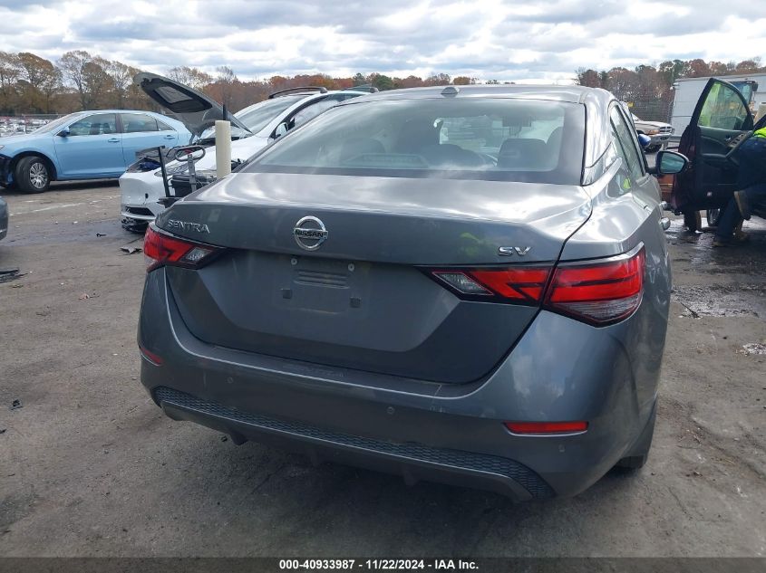 2020 Nissan Sentra Sv Xtronic Cvt VIN: 3N1AB8CV4LY267076 Lot: 40933987