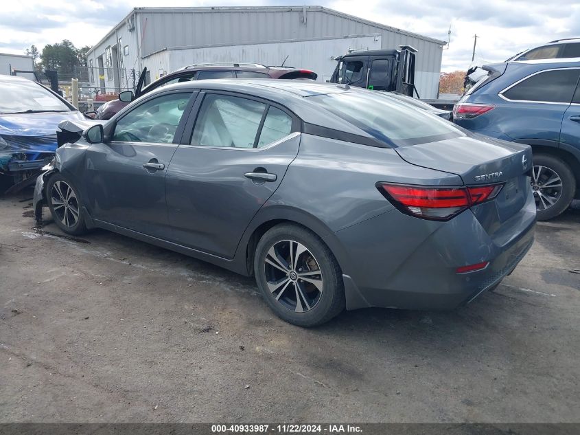 2020 Nissan Sentra Sv Xtronic Cvt VIN: 3N1AB8CV4LY267076 Lot: 40933987