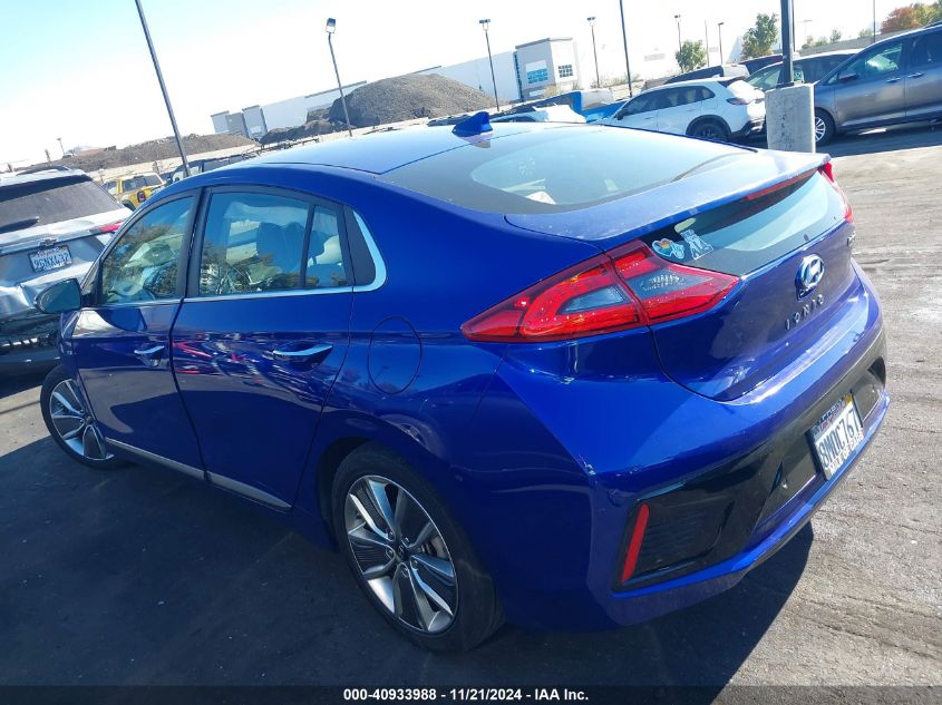 2019 Hyundai Ioniq Hybrid Limited VIN: KMHC05LC2KU163904 Lot: 40933988