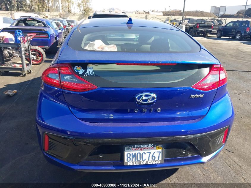 2019 Hyundai Ioniq Hybrid Limited VIN: KMHC05LC2KU163904 Lot: 40933988