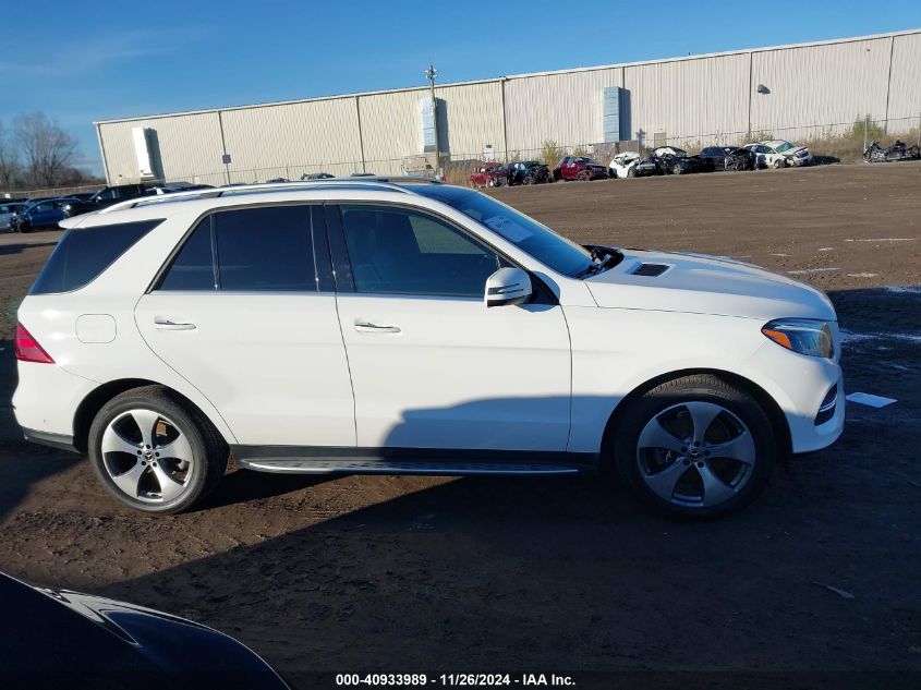 2018 Mercedes-Benz Gle 350 4Matic VIN: 4JGDA5HB7JB141117 Lot: 40933989