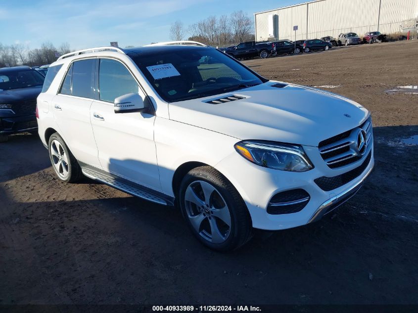 VIN 4JGDA5HB7JB141117 2018 Mercedes-Benz GLE 350, 4... no.1