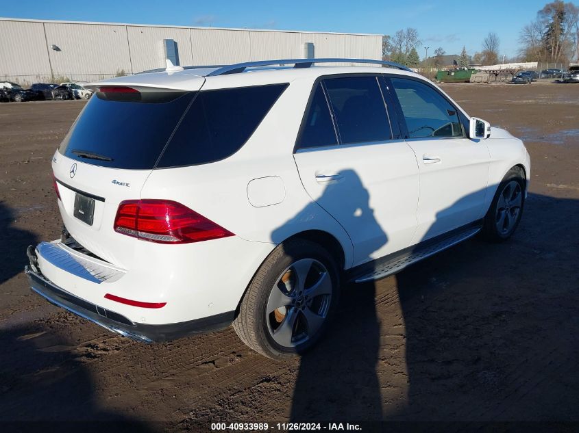 VIN 4JGDA5HB7JB141117 2018 Mercedes-Benz GLE 350, 4... no.4