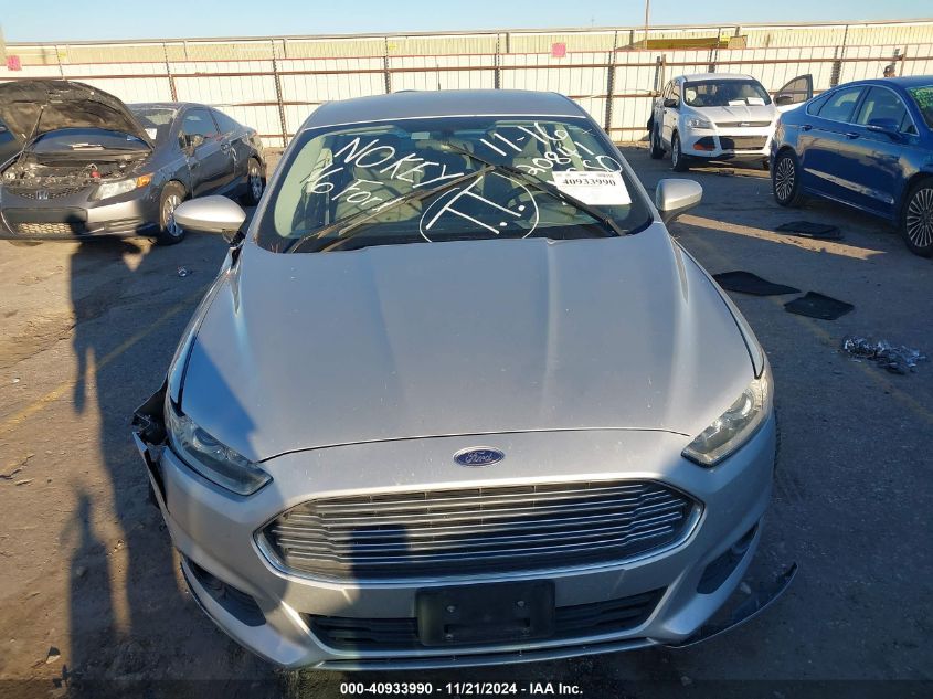 2016 Ford Fusion S VIN: 3FA6P0G77GR340450 Lot: 40933990