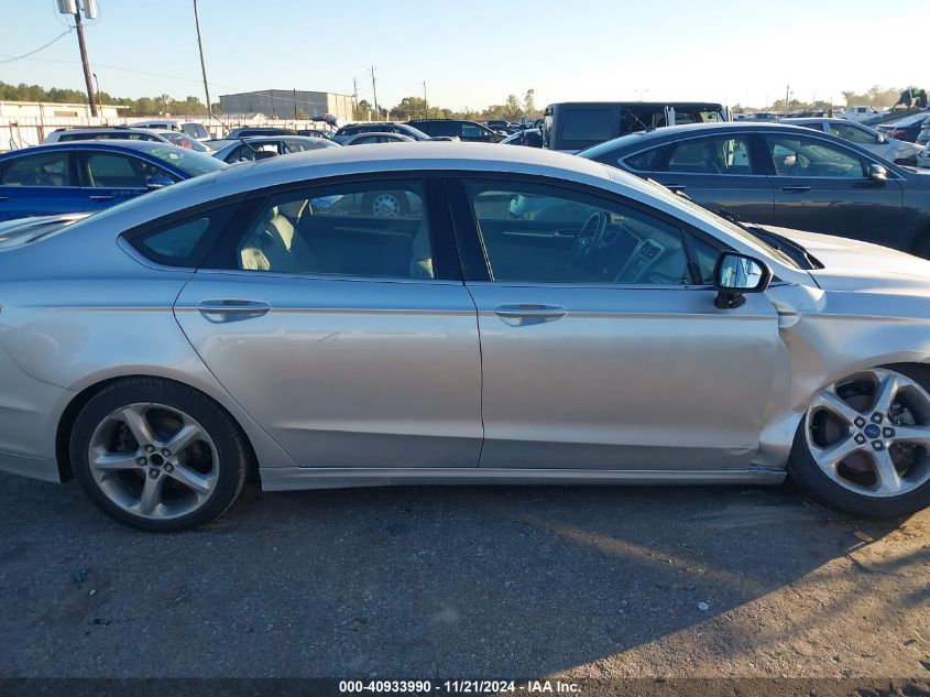 2016 Ford Fusion S VIN: 3FA6P0G77GR340450 Lot: 40933990