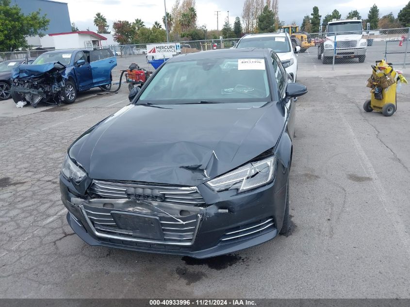 2017 Audi A4 2.0T Premium VIN: WAUGNAF49HN013891 Lot: 40933996