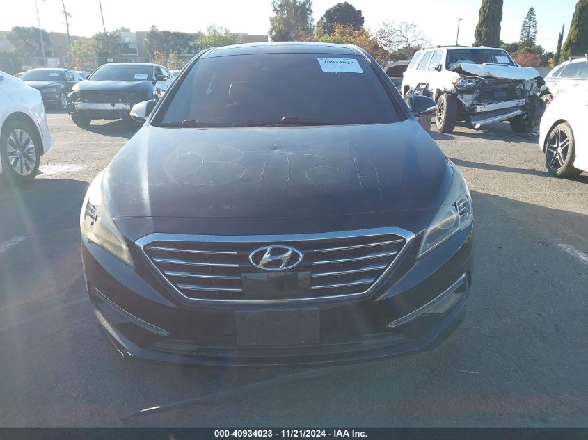 2015 Hyundai Sonata Limited VIN: 5NPE34AF5FH037161 Lot: 40934023