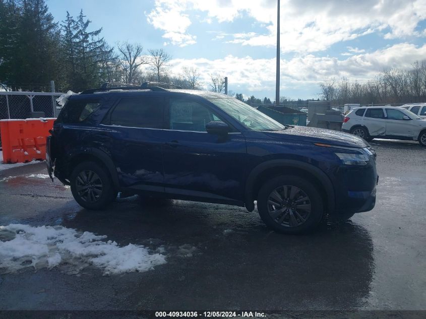 2022 Nissan Pathfinder Sv 4Wd VIN: 5N1DR3BC5NC225502 Lot: 40934036