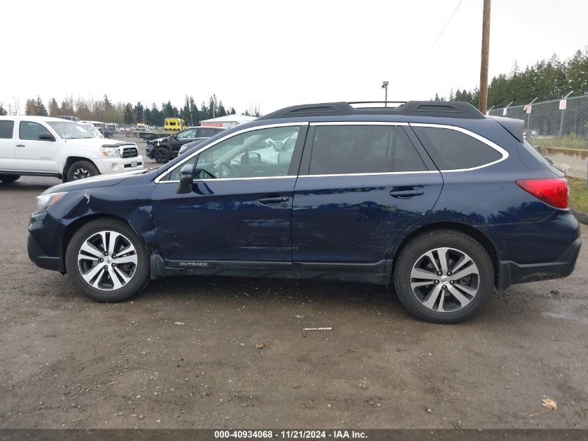 2018 Subaru Outback 2.5I Limited VIN: 4S4BSANC1J3267106 Lot: 40934068