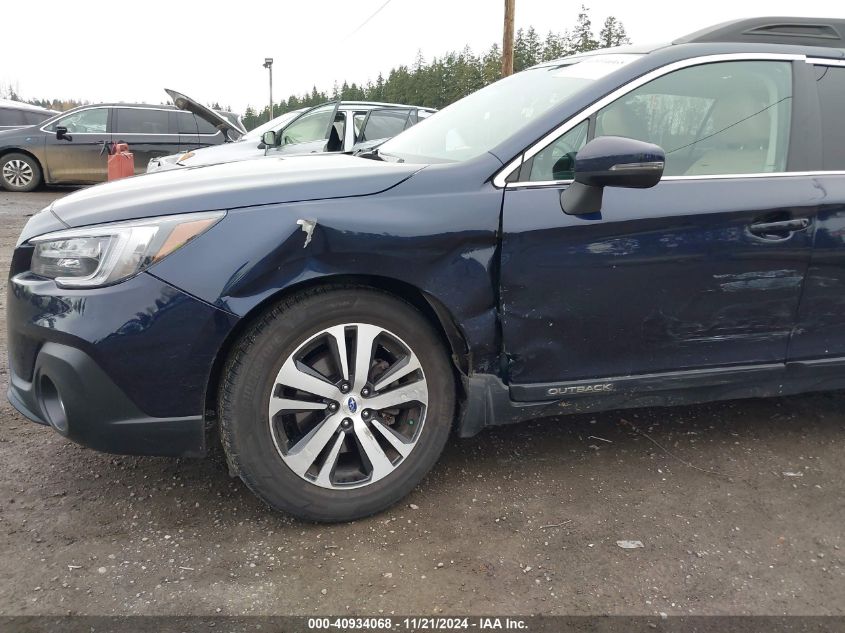 2018 Subaru Outback 2.5I Limited VIN: 4S4BSANC1J3267106 Lot: 40934068