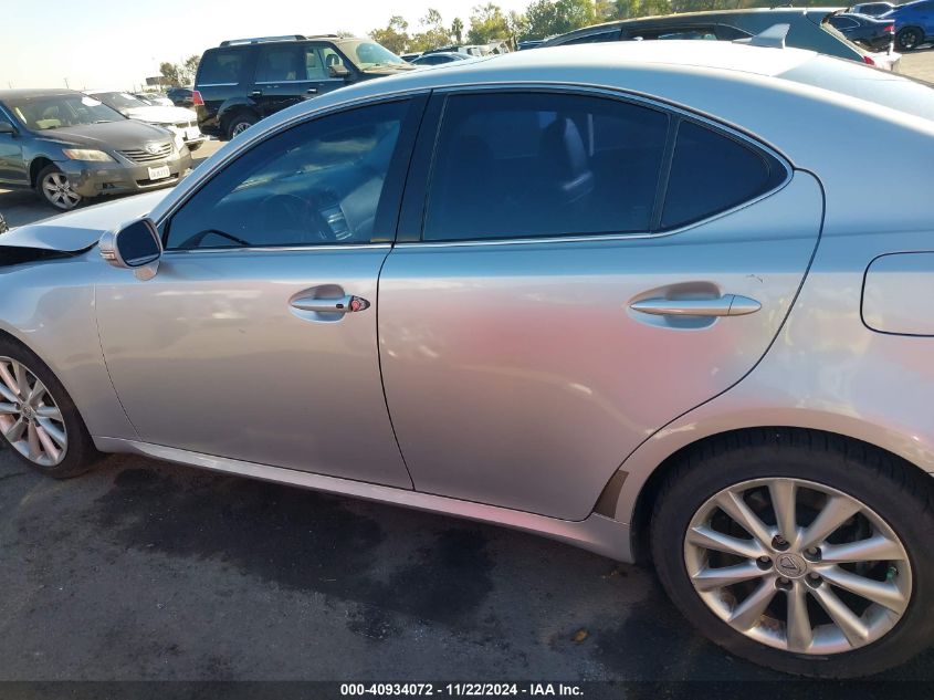 2010 Lexus Is 250 VIN: JTHBF5C22A5123707 Lot: 40934072