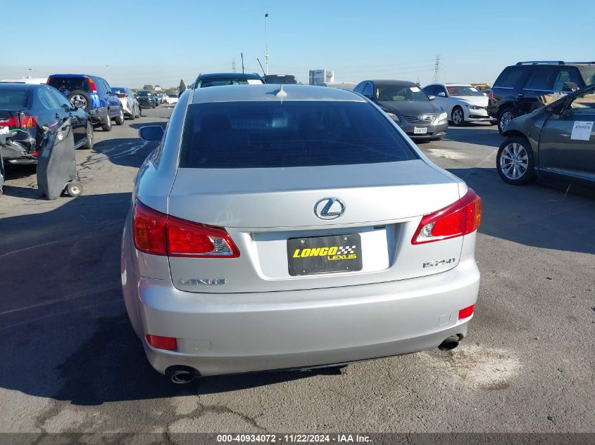 2010 Lexus Is 250 VIN: JTHBF5C22A5123707 Lot: 40934072