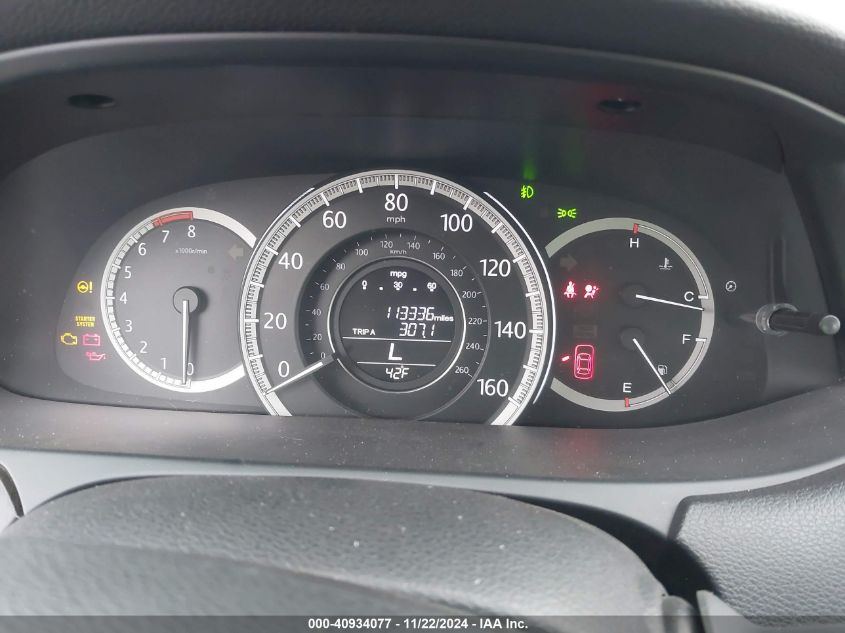 2015 HONDA ACCORD VIN: 1HGCR2F85FA135510