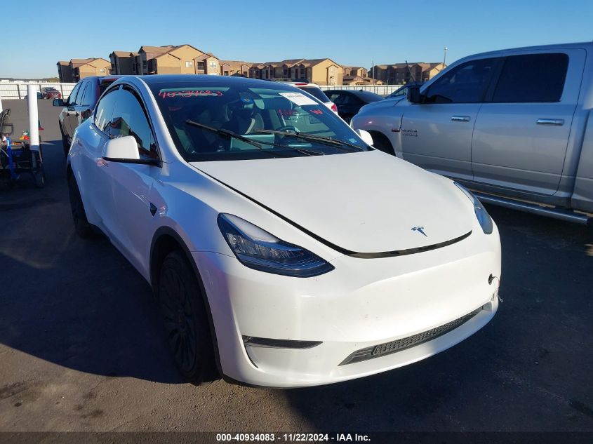 2023 TESLA MODEL Y AWD/LONG RANGE DUAL MOTOR ALL-WHEEL DRIVE - 7SAYGDEE7PA042008