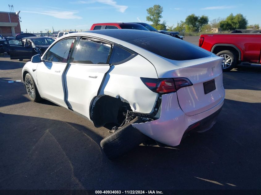 2023 TESLA MODEL Y AWD/LONG RANGE DUAL MOTOR ALL-WHEEL DRIVE - 7SAYGDEE7PA042008