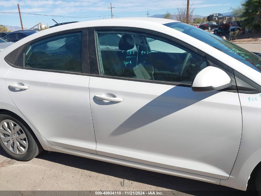 2022 Hyundai Accent Se VIN: 3KPC24A64NE157501 Lot: 40934110