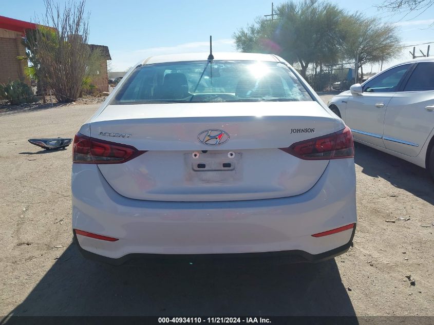 2022 Hyundai Accent Se VIN: 3KPC24A64NE157501 Lot: 40934110