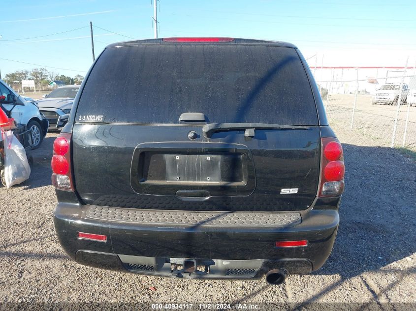 2008 Chevrolet Trailblazer Ss VIN: 1GNES13H282260396 Lot: 40934117