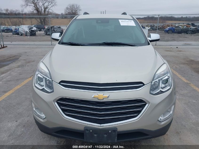 2016 Chevrolet Equinox Ltz VIN: 2GNALDEK5G1174486 Lot: 40934147