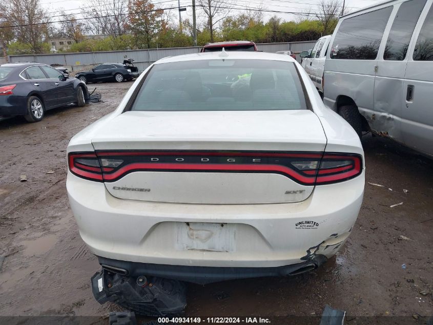 2016 Dodge Charger Sxt VIN: 2C3CDXHG7GH178431 Lot: 40934149