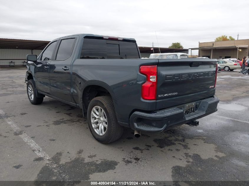 VIN 1GCUWDED0KZ152734 2019 CHEVROLET SILVERADO 1500 no.3