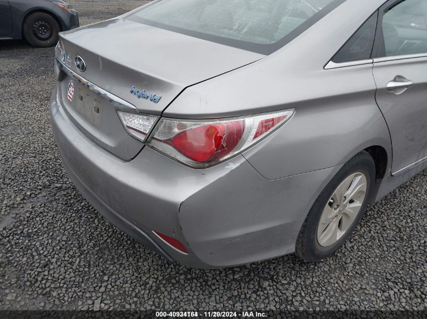 2013 Hyundai Sonata Hybrid VIN: KMHEC4A46DA099232 Lot: 40934164