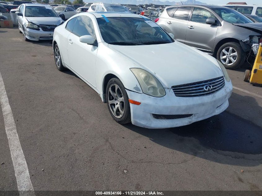 2006 Infiniti G35 VIN: JNKCV54E06M722246 Lot: 40934166