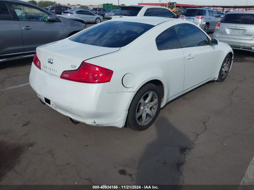 2006 Infiniti G35 VIN: JNKCV54E06M722246 Lot: 40934166