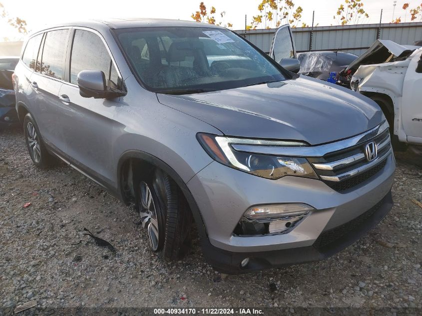 2018 Honda Pilot Ex-L VIN: 5FNYF6H55JB013351 Lot: 40934170