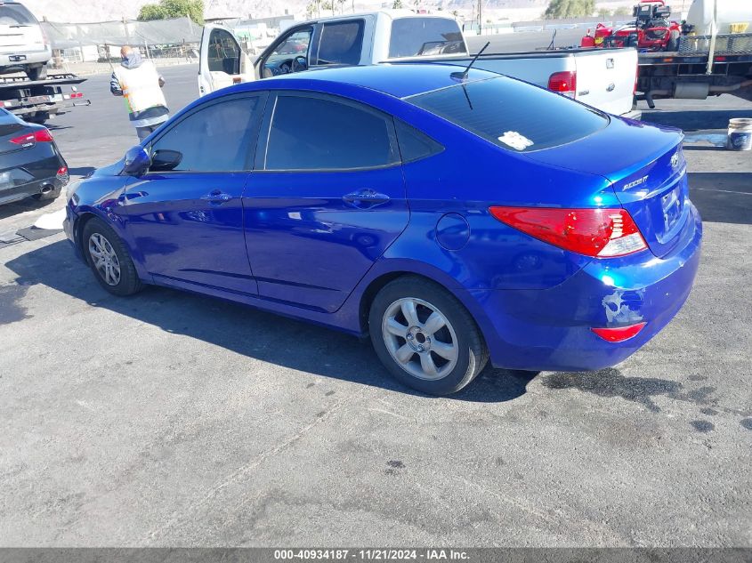 2014 Hyundai Accent Gls VIN: KMHCT4AE3EU692563 Lot: 40934187