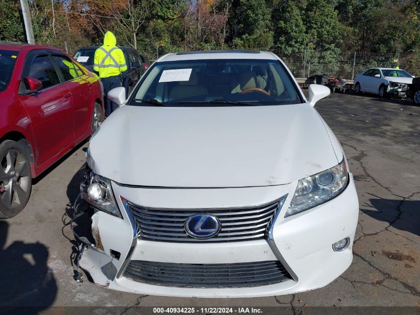 2014 Lexus Es 300H VIN: JTHBW1GG0E2061715 Lot: 40934225