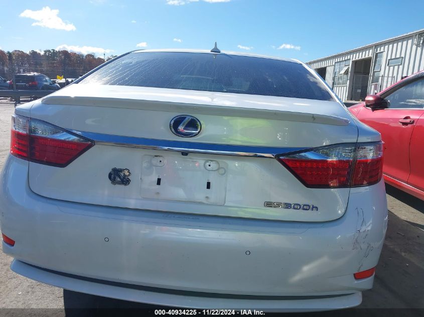 2014 Lexus Es 300H VIN: JTHBW1GG0E2061715 Lot: 40934225