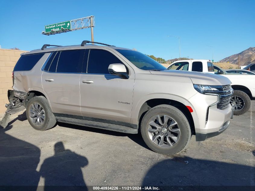 2021 Chevrolet Tahoe 2Wd Lt VIN: 1GNSCNKD9MR318754 Lot: 40934226