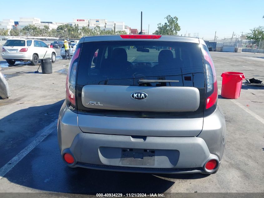 2016 Kia Soul VIN: KNDJN2A2XG7392164 Lot: 40934229