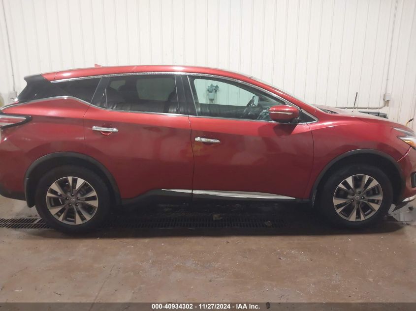 2015 Nissan Murano S VIN: 5N1AZ2MH7FN274776 Lot: 40934302