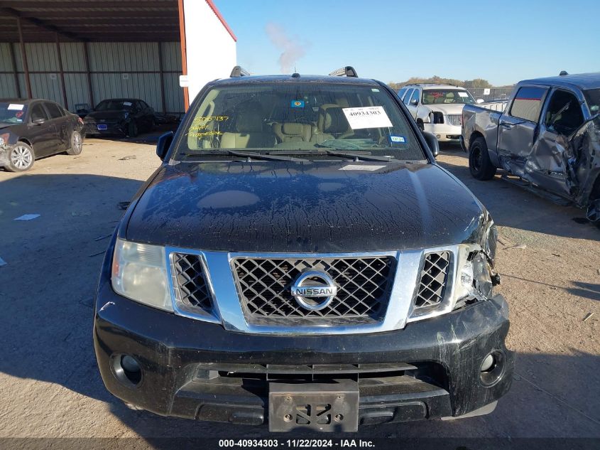 2012 Nissan Pathfinder Silver VIN: 5N1AR1NN9CC600311 Lot: 40934303