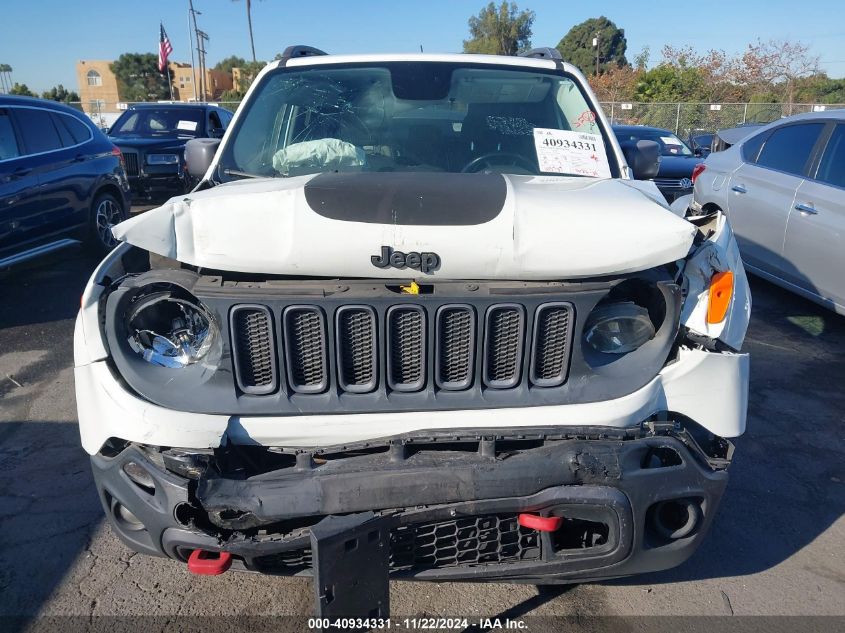 2015 Jeep Renegade Trailhawk VIN: ZACCJBCT4FPC08364 Lot: 40934331